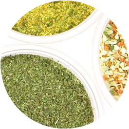 AGROPOLE assaisonnements à base de légumes et d'herbes séchés, d'oignons cuits au four et de viande hachée Pologne ferme